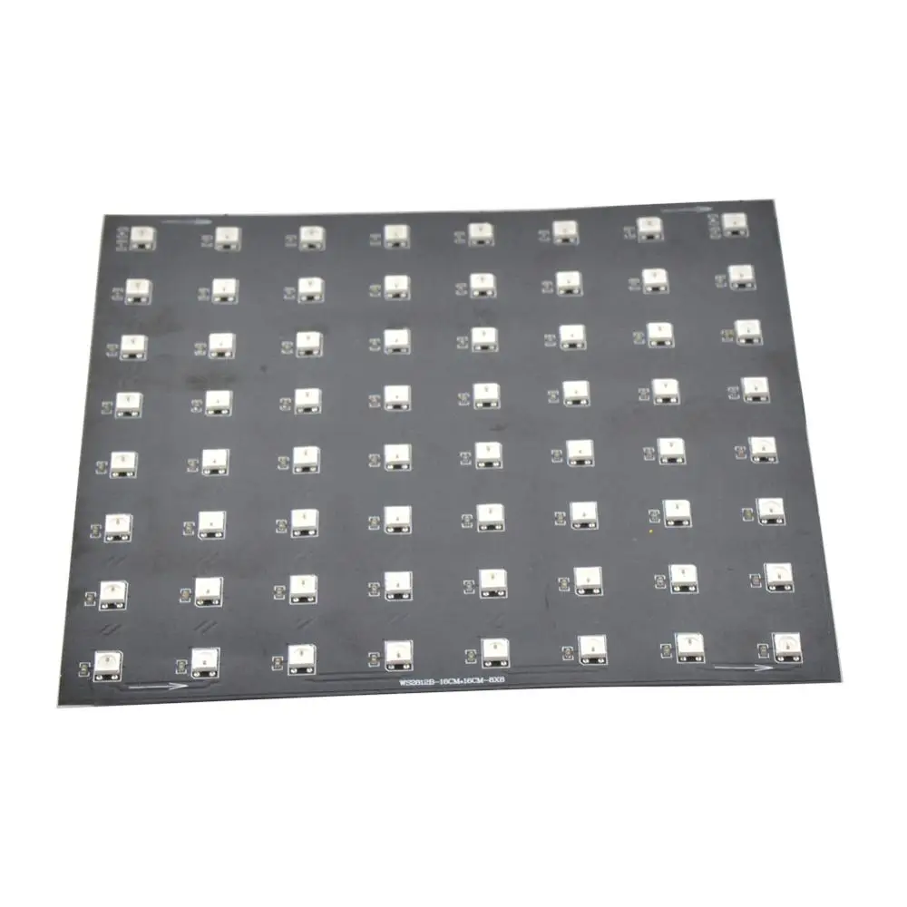SK6812 16x16 8x32 8x8 WS2812B Панель 256 пикселей светодиодный запрограммирован Экран WS2811 SMD 5050