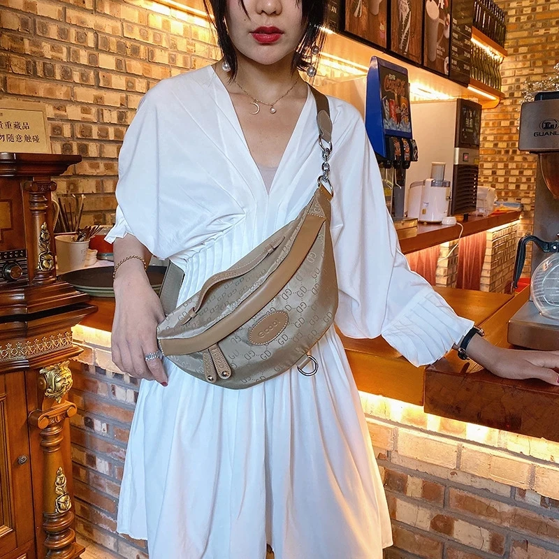 

EASYANT 2021 Women Fashion Waist Bag Solid Fanny Pack Summer Casual Waist Pack Phone Purse Ladies Chest Bags Mini Bag