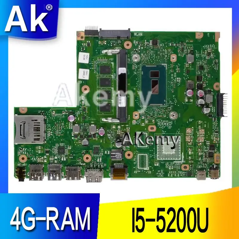 AK X540LA материнская плата для ноутбука ASUS X540LJ X540L F540L X540 тест оригинальная 4G RAM I5