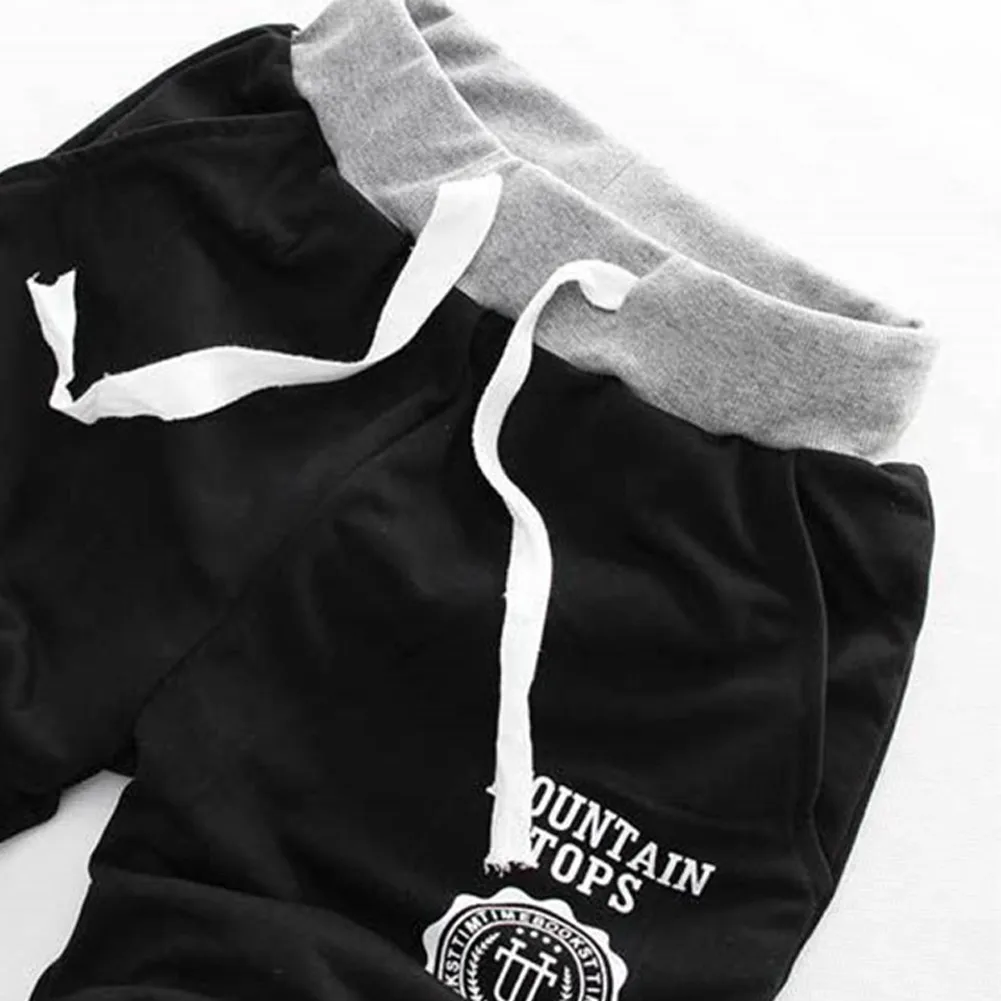 Мужские шорты и брюки летние пляжные свободные хлопковые короткие пробежки