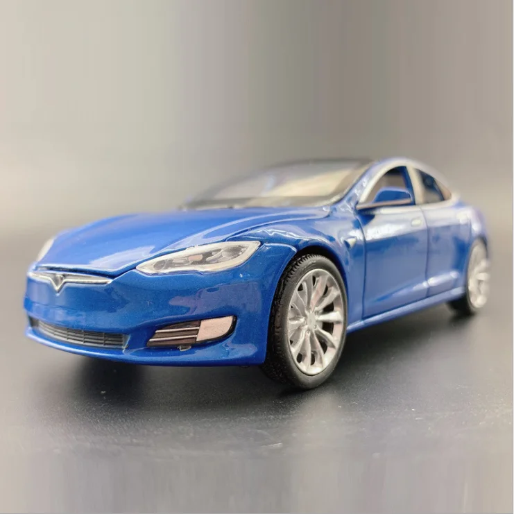Новинка 2020 имитация второго поколения Tesla Model s acousto модель автомобиля из