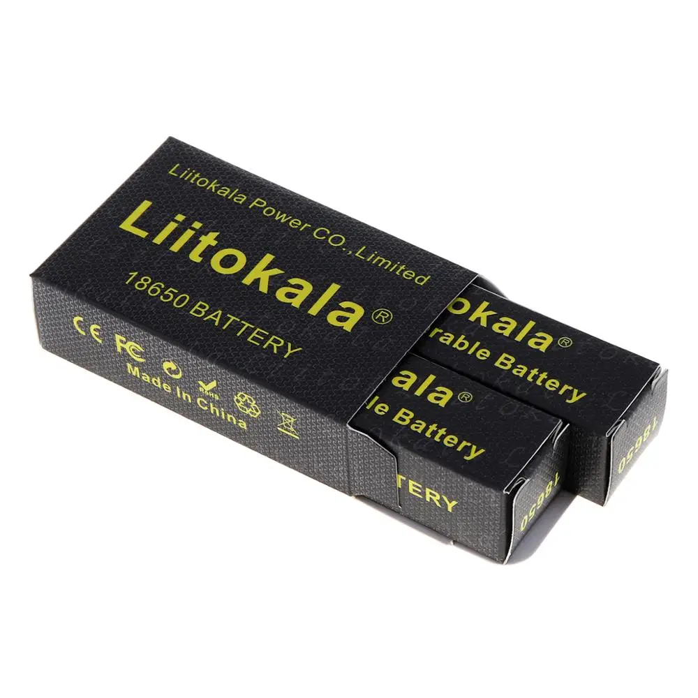 

LiitoKala Lii-34A 100% New Original NCR18650B 3.7v 3400 mah 18650 Lithium Rechargeable Battery For Flashlight batteries