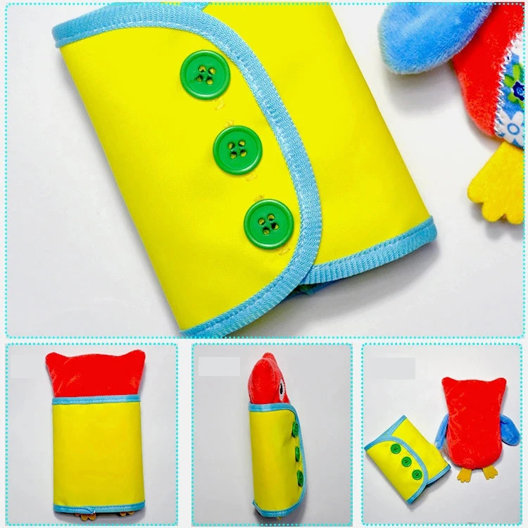 4 шт./компл. Детская обучающая игрушка платье по методике Монтессори