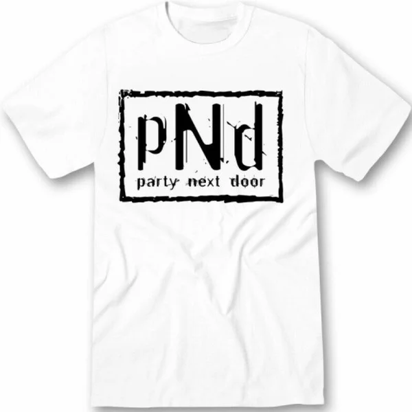 

PARTY NEXT DOOR PARTYNEXTDOOR PND WHITE T-Shirt