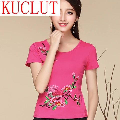 Футболка для женщин размера плюс Базовая футболка белого и черного цвета 100%