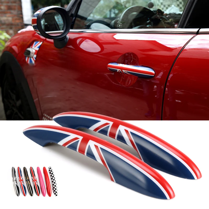 Защитная Наклейка для внешней ручки автомобиля наклейка BMW MINI COOPER F54 F55 F56 F57 F60