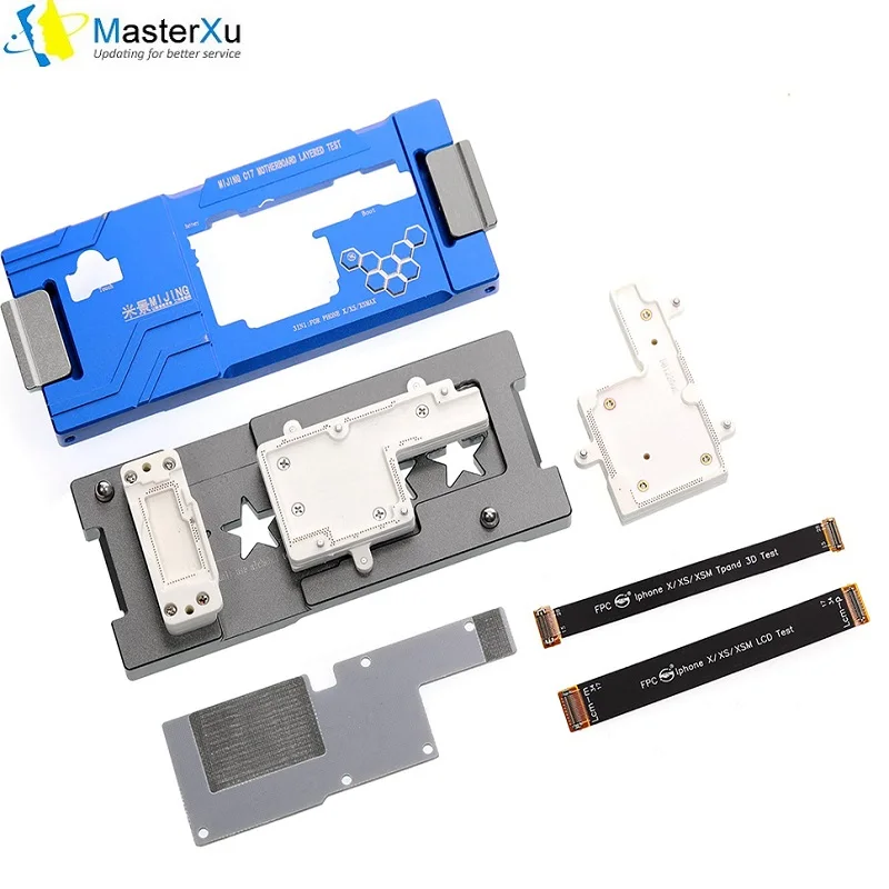 

MIJING C17 Test PCB Separation Fixture for iPhone X XS XSMAX Logic Board Repair 3 IN 1 Fast Diagnostic Tool