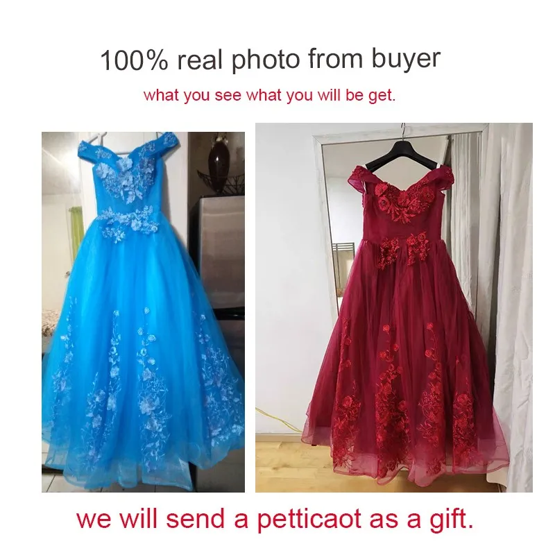 Бальное платье Gryffon Quinceanera кружевное с вышивкой и открытыми плечами для