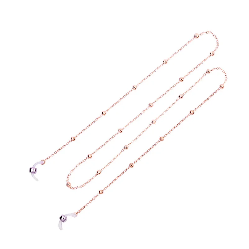 Элегантная цепочка для очков из стекла 70 см бисера чтения веревочные шнурки