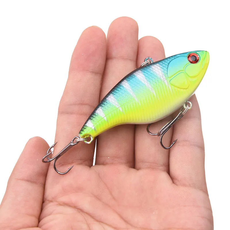 1 шт. жесткие приманки VIB рыболовная приманка тройные Крючки Тонущая кренкбейт