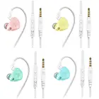 Наушники-вкладыши QKZ Проводные Hi-Fi, AK6-X м, с микрофоном, для прослушивания музыки