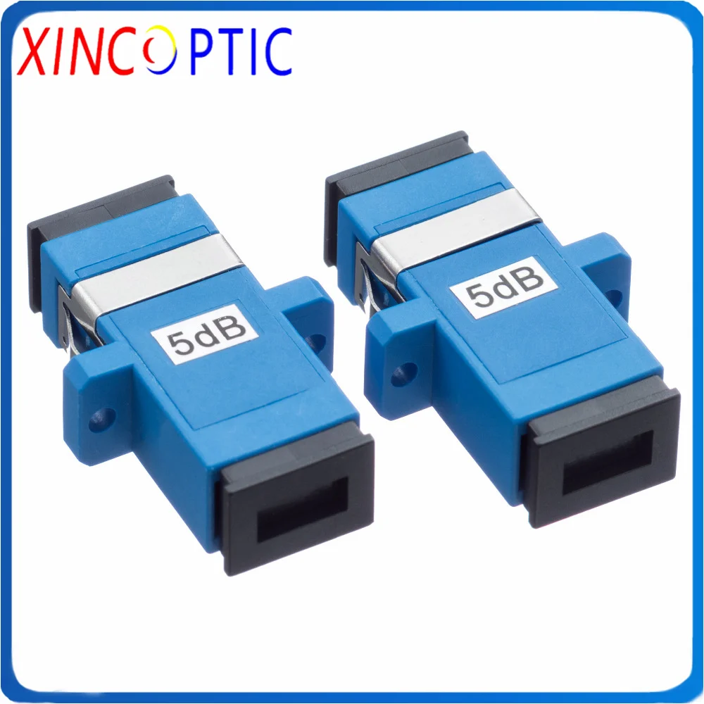 SCAPC плагин фиксированный волоконный аттенюатор SC/APC SM 1dB 2dB 3dB 5dB 7dB 10dB 15dB 20dB женский