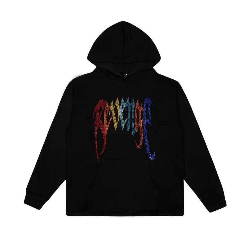 

Diamond Revenge Hoodie Men Women 1:1 High-Quality XXXtentacion Pullover Heavy Fabric Unisex Sweatshirts Oversized