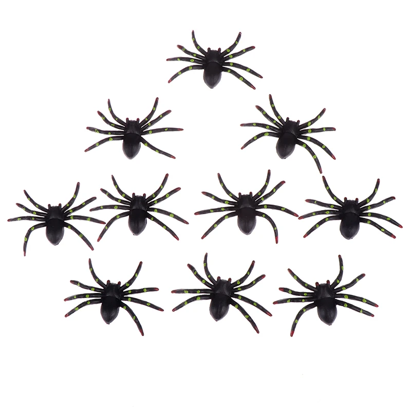 10 шт. розыгрыш реалистичный паук имитация поддельные забавные игрушки для