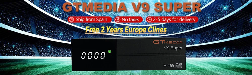 DVB-S2 FTA Gtmedia V8 nova спутниковый ТВ приемник встроенный wifi Freesat V8 приемник с бесплатной Европой Cline H.265 gt медиа v8 nova