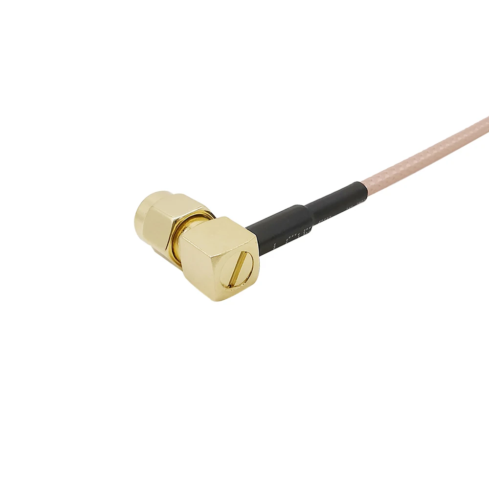 SMA RG316 кабель Male правый угол к Female Bulkhead коаксиальный 3G 4G WIFI GSM DVB T DAB для