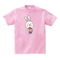 girls t shirt cartoon rabbit happy easter t shirt for kids summer cartoon children baby boys gilr casual clothing t shirt easter
