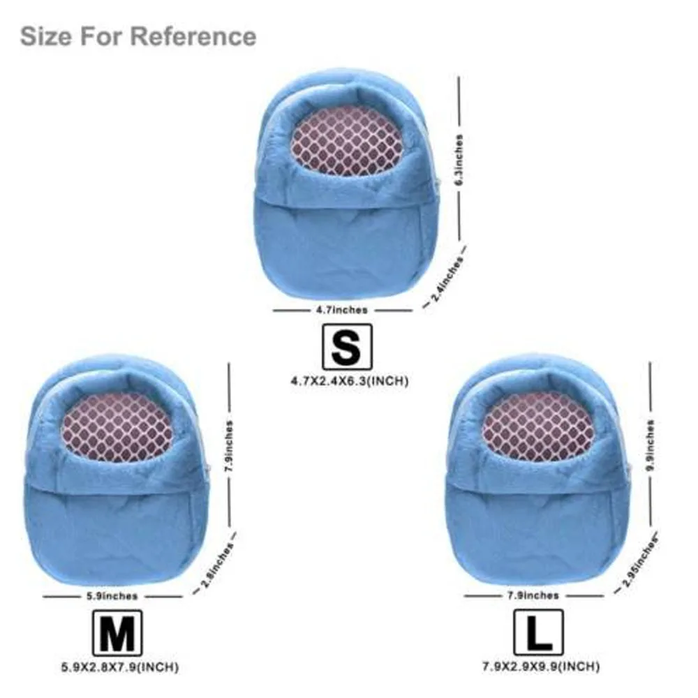 

Limited Dicount 1pc Portable Small Pet Carrier Hamster Chinchilla Travel Winter Warm Bag Guinea Pig Pouch Bag Bed