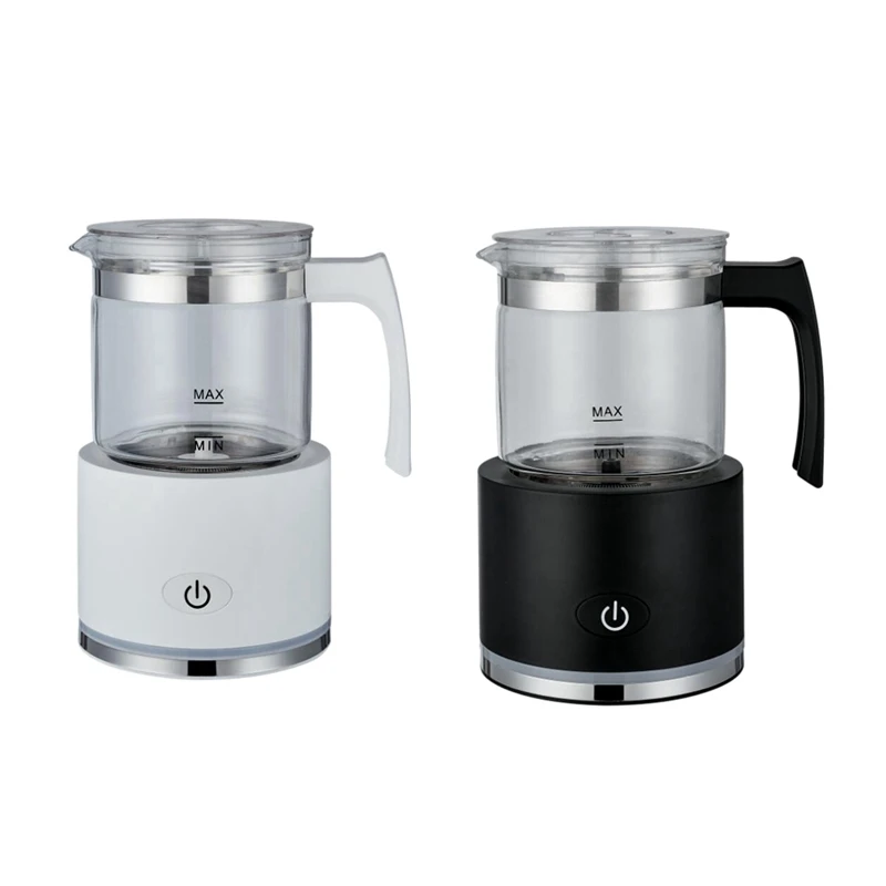 

Milk Frother Hot or Cold Electric Coffee Warmer Steamer Automatic Foam Maker for Drink Macchiato Chocolate,EU Plug