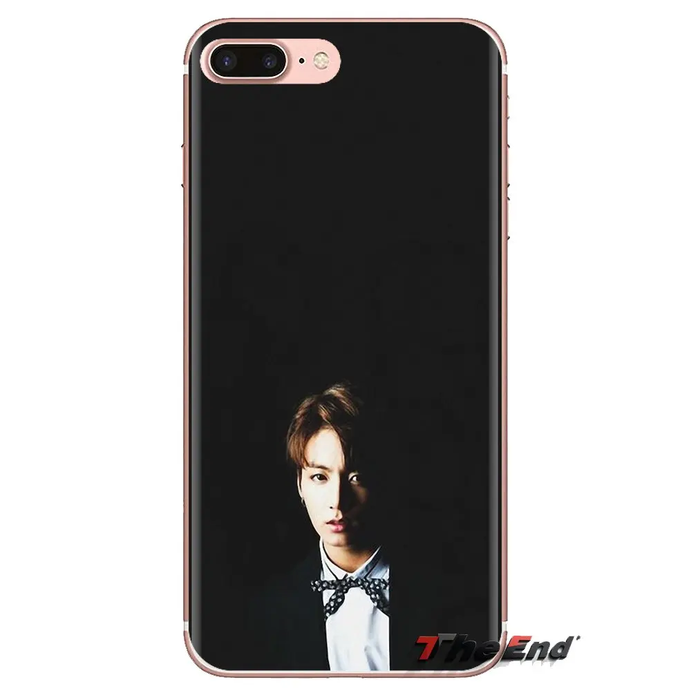 Чон jungkook Корея KPOP мягкие чехлы для iPhone XS Max XR X 4 4S 5 5S 5C SE 6 6S 7 8 плюс samsung Galaxy J1 J3 J5 J7 A3 A5