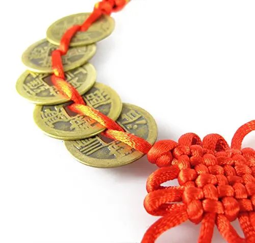 Китайская вешалка для монет ANGRLY OrangeTag Feng Shui 6 процветания и удачи свадебное