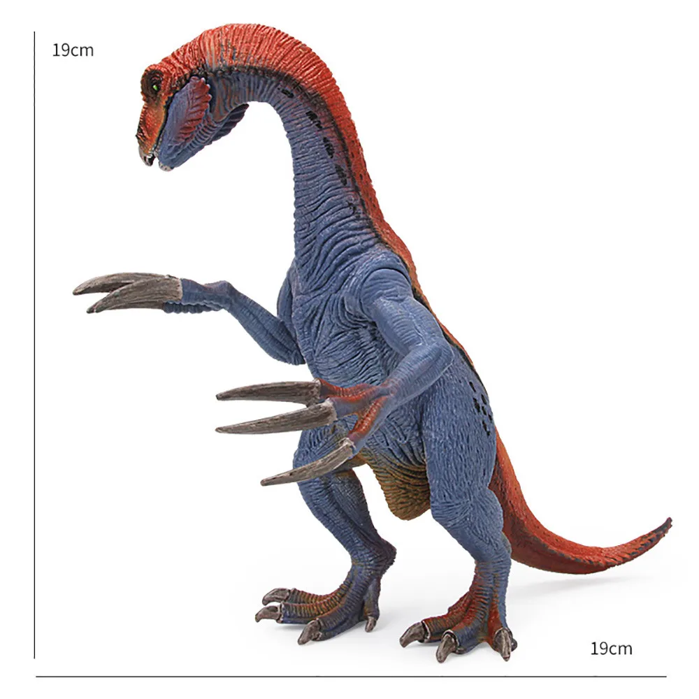 Игрушки-Динозавры многоцветные Развивающие игрушки для детей therizinosurus модель