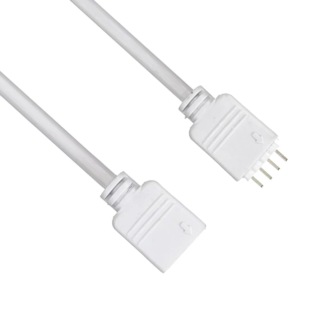 

2.5M Length Double-Ended RGB Lightening Extended Cord LED Connector for SMD 5050 3528 RGB LED Light Strip