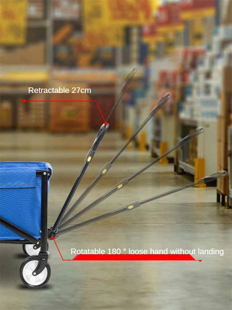 Складной вагон для отдыха на открытом воздухе кемпинг садовые тележки с