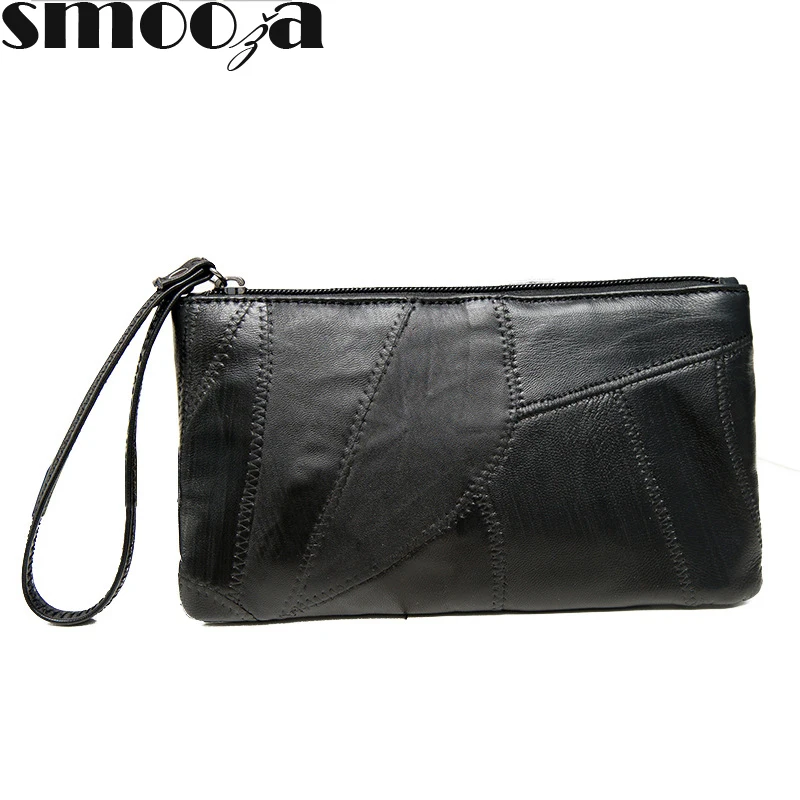 Женская сумка из натуральной овечьей кожи SMOOZA Лоскутная сумочка