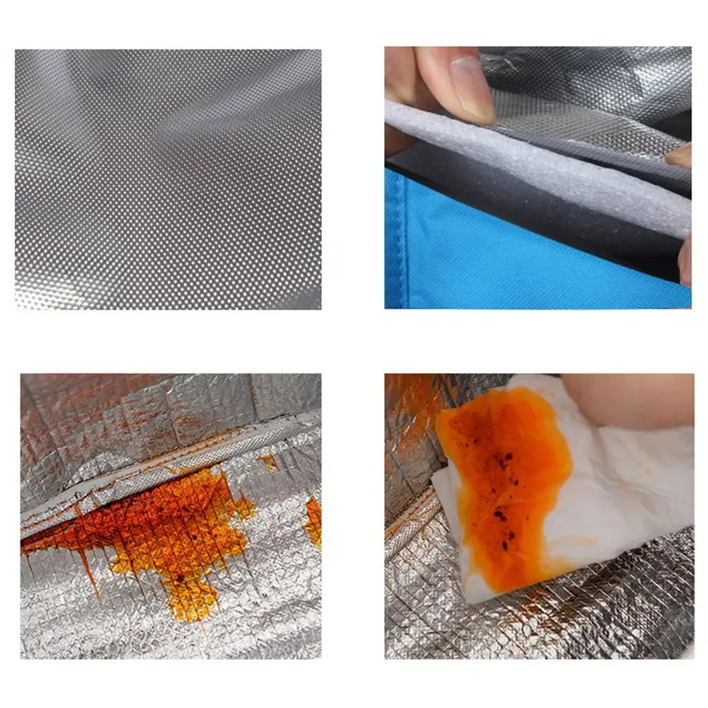 Портативная сумка холодильник для пикника изолированный ланч бокс сохраняющий