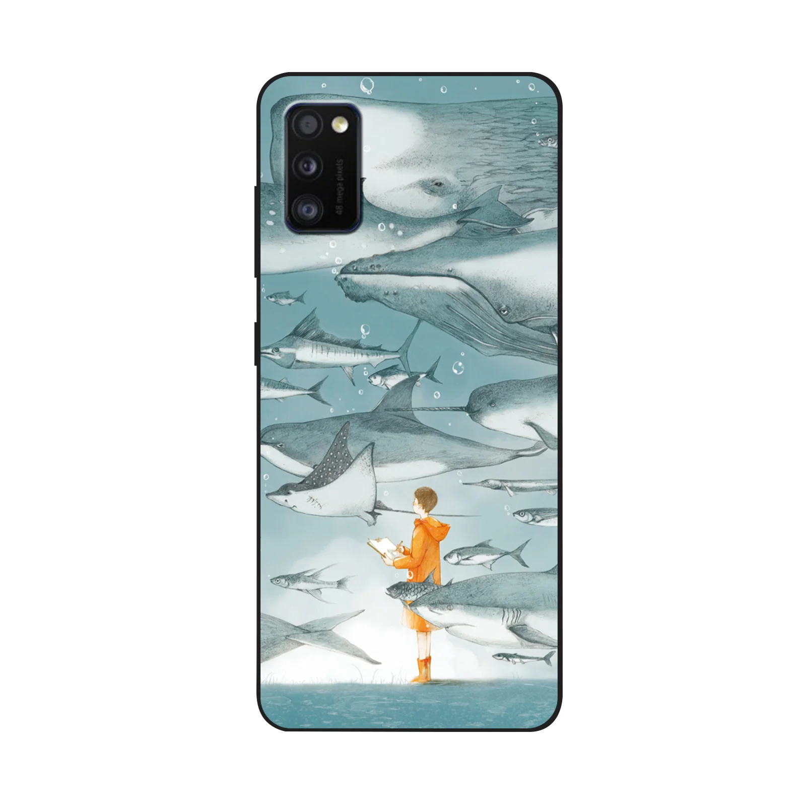 Чехол для Samsung Galaxy A41 силиконовый чехол задней панели телефона A71 A 71 A51 A31