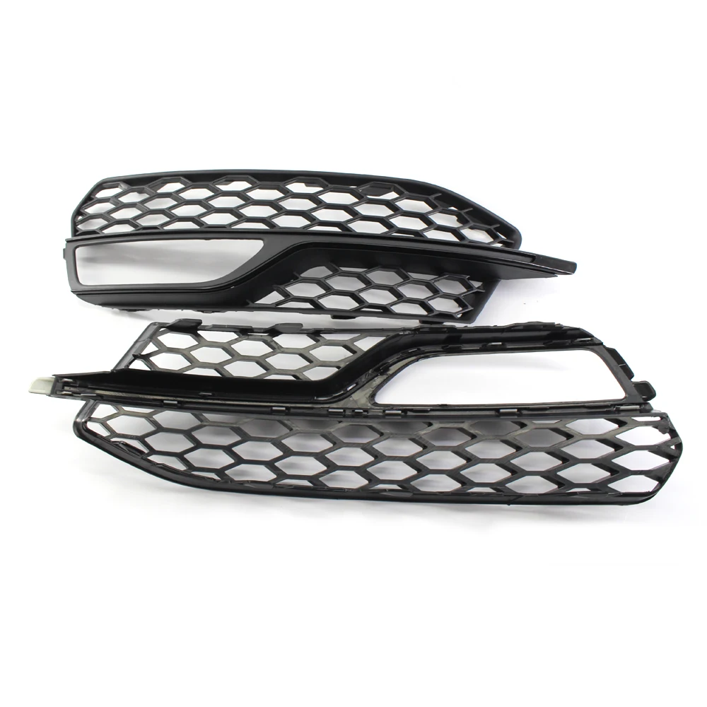 Решетка противотуманной светильник переднего бампера с черной отделкой