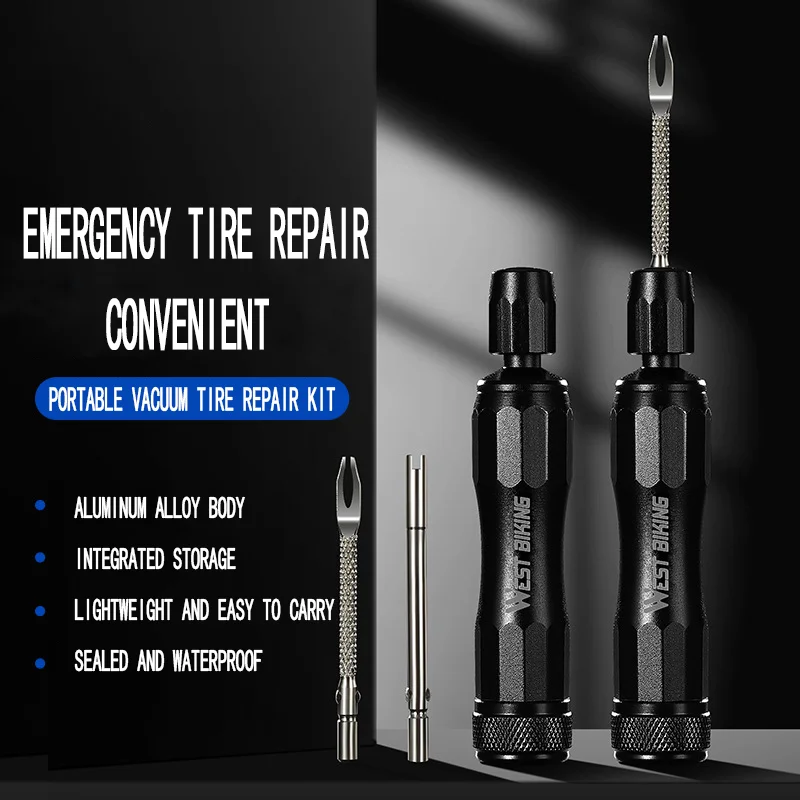 

Набор для ремонта велосипедных бескамерных шин, герметик для проколов горных велосипедов, уход за шинами, для дорожных велосипедов, миниатю...