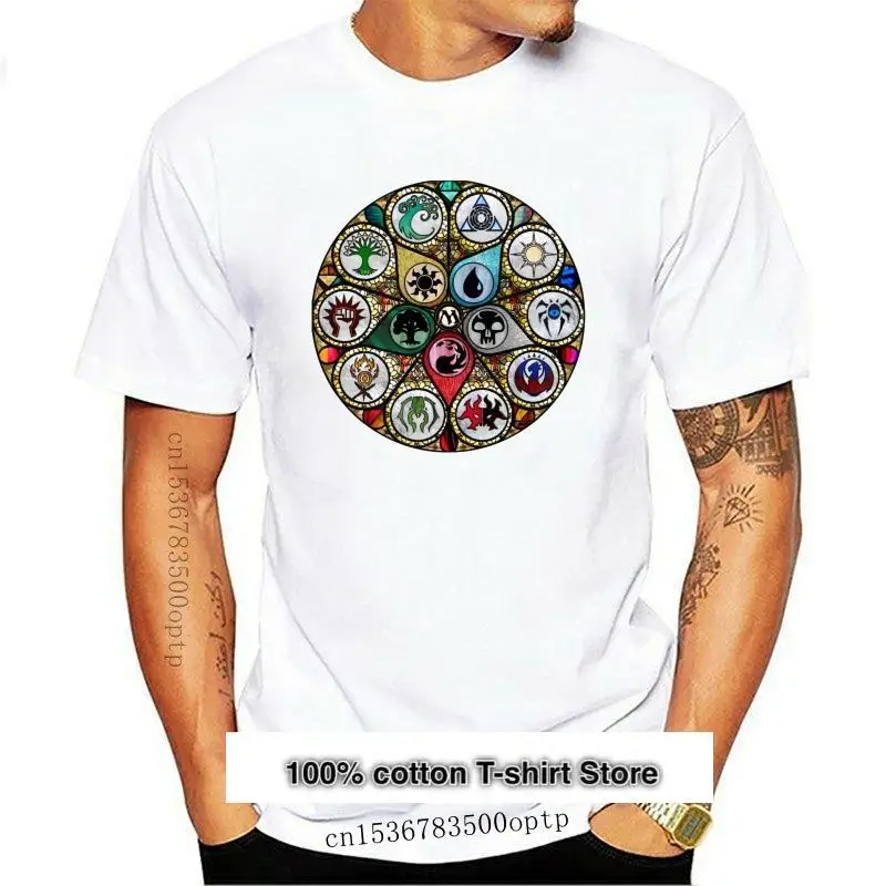 

Camiseta для hombre y mujer, camisa de cristal mangado MTG, nueva