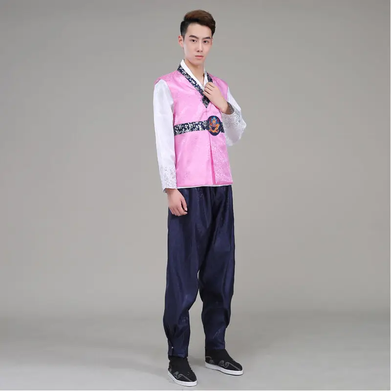 Корейские традиционные костюмы ханбок мужские узоры Необычные этнические