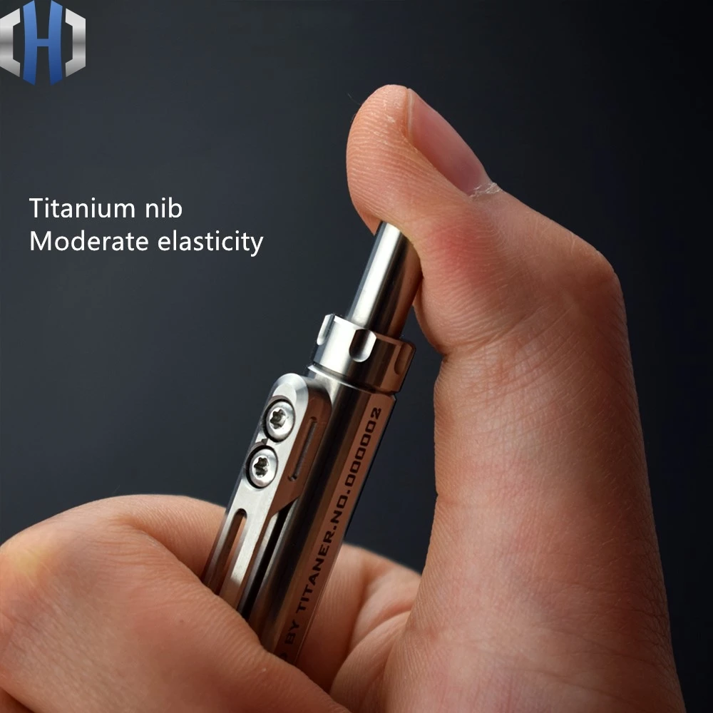 Автоматический карандаш из титанового сплава для студентов непрерывный свинец 0
