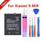 Сменный аккумулятор высокой емкости для Xiaomi 9 MI9 M9 MI 9 Xiaomi9 BM3L, оригинальный аккумулятор для телефона, 3300 мАч, Бесплатные инструменты