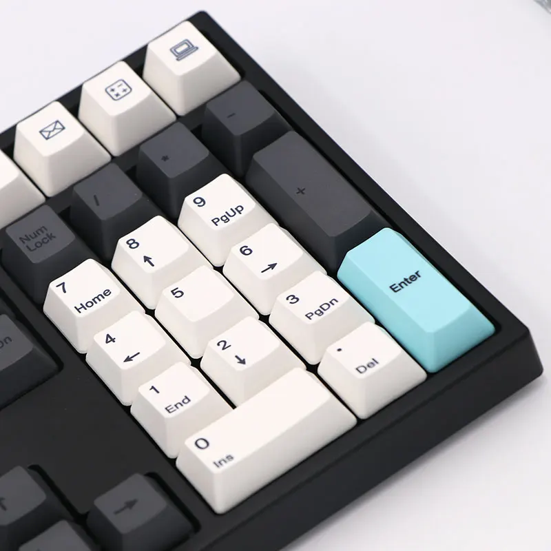 Keypro Aegean sea/Dawn/Pixel time/Night/Rune 108 Keycap Dye sublimated Font For Wired USB Mechanical Keyboard MX switch keycap | Компьютеры