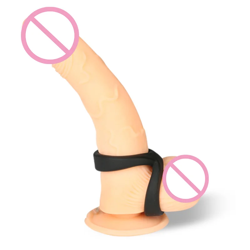 Кольцо на пенис с двойным проникновением массажер простаты рукав для задержки