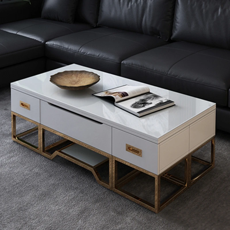 Скандинавский ветер минималистский функция журнальный столик прямоугольник для