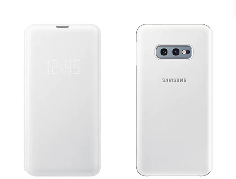 Умный светодиодный Чехол samsung, чехол для samsung Galaxy S10 X SM-G9730 S10+ S10 Plus SM-G9750 S10E SM-G9700, откидной Чехол-кошелек
