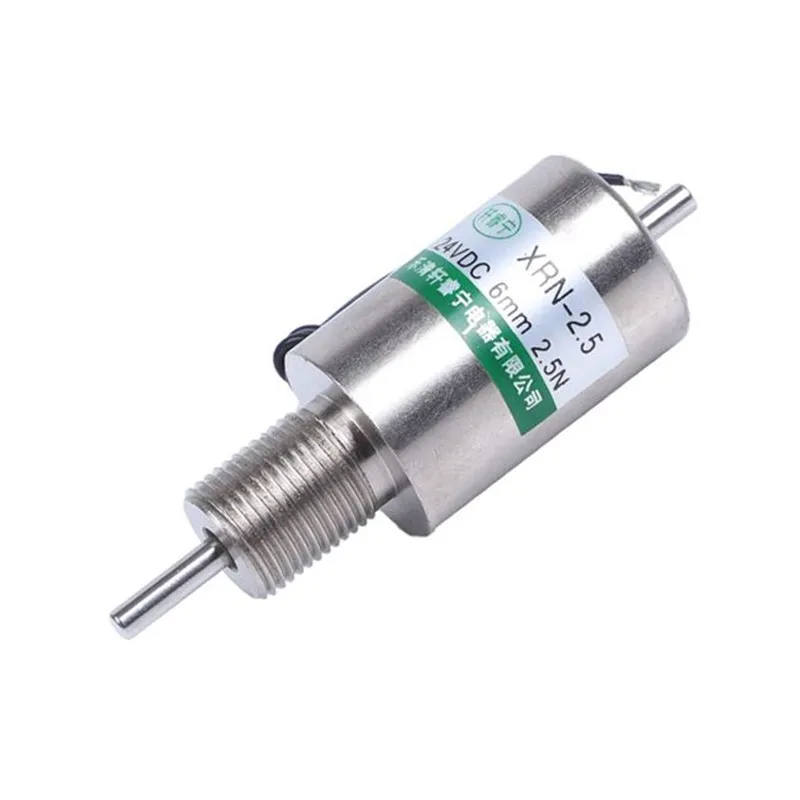 Электромагнитная трубка для спирали 12 В 24 постоянного тока всасывание 6 мм 14 Вт