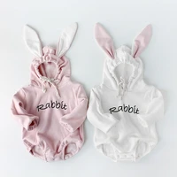 baby girl newborn rompers kids warm love bat sleeve flower cuff with hat cotton long sleeve letter pattern love girls rompers
