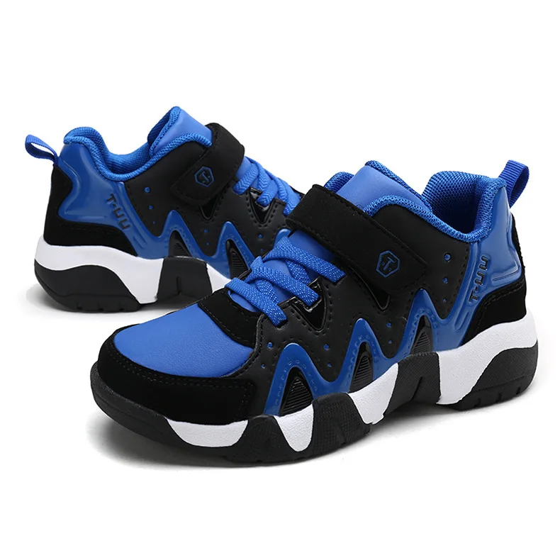 

Boys sports shoes 2019 new spring and autumn models mesh breathable casual shoes boys big kids leather shoes
