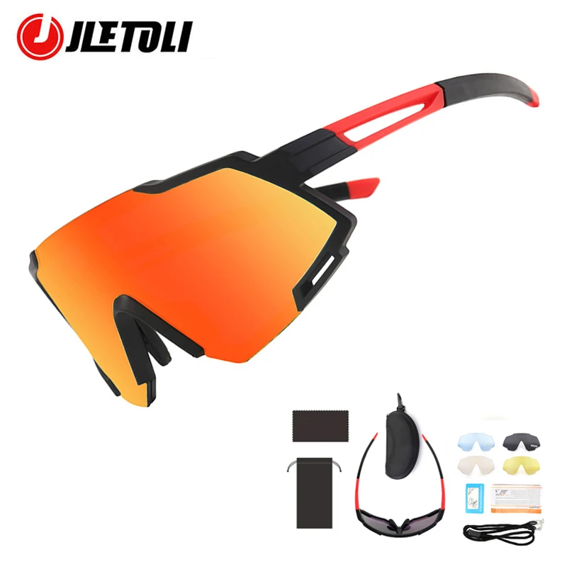 JLETOLI ветрозащитные очки для велоспорта с защитой от УФ лучей профессиональные