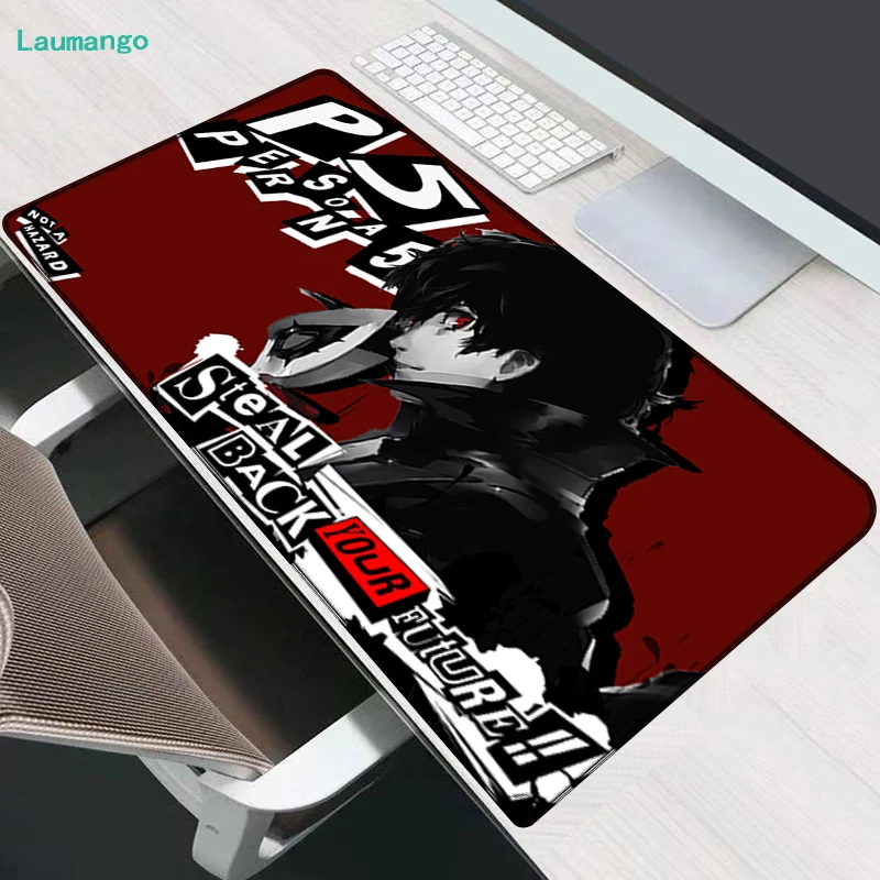 

Persona 5 Large Gamer Desk Carpet Gaming Computer Table Data Frog Mouse Pads Anime Mouse Pad Speed Hololive Deskmat Cs Go Diy