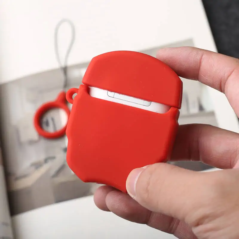 

Disney Ironman Airpods 2 Case Cover 3D Silicone Protection Shell Fundas for Airpod 1