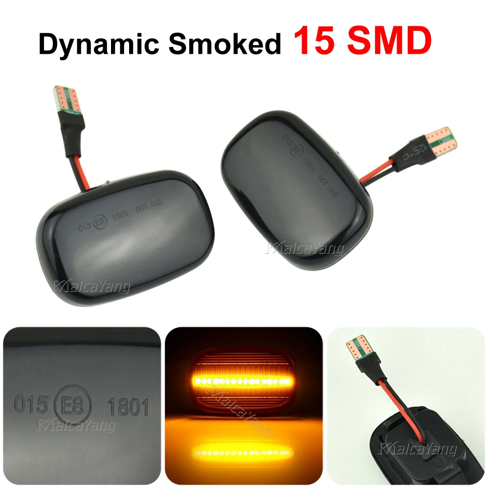 

For Lexus RX 300/330/350/400h MCU3/GSU3 MCU15 GS 300 Flowing Dynamic LED Side Marker Light Side Repeater Blinker Lamp