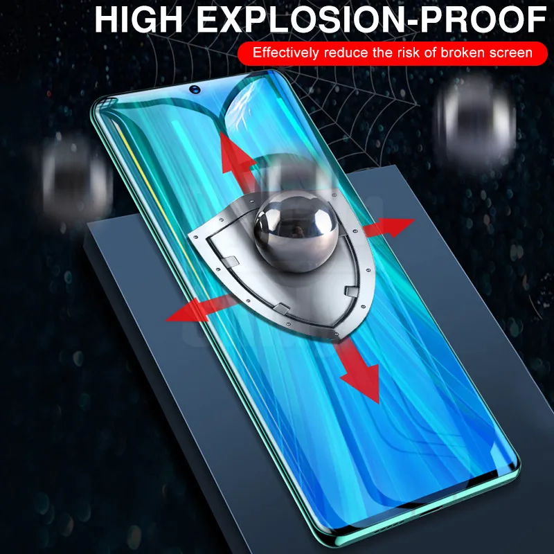 3-1 шт 100D Гидрогелевая пленка полное покрытие для Xiaomi Redmi 7 7A Note 7 8 Pro Защитная пленка для экрана для Note 8 7 профессиональная защитная пленка