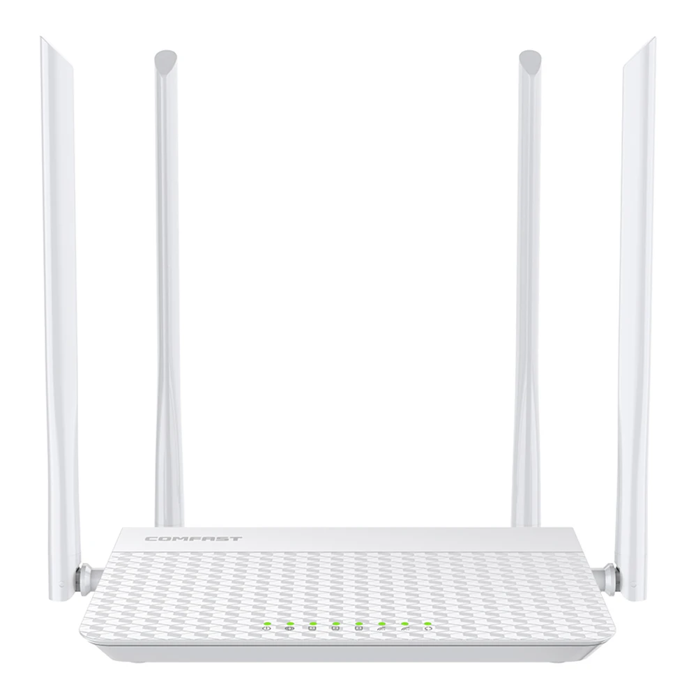 

COMFAST N3 V3 WiFi Router Gigabit 2.4GHz 5GHz Dual-Band 1200Mbps WAN LAN Wireless Router Repeater with 4 5dBi High Gain Antennas